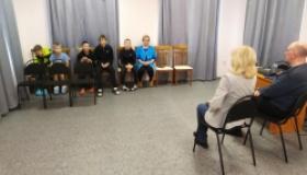 Профилактическая беседа с воспитанниками Центра